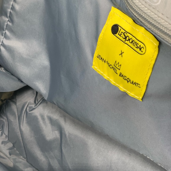 Rare LeSportsac x Basquiat Soft Collapsible Liberty Tote Like New - Picture 6 of 14